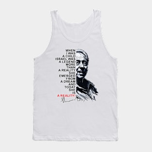 Shimon Peres Tank Top